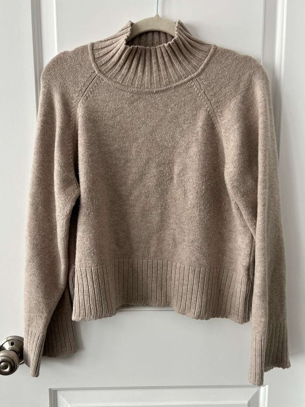 Truth by Republic Funnel Neck Sweater | Beige | XL